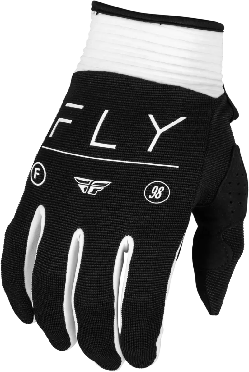 377-812X Women's F 16 Gloves Black/White Xl - RV and Auto Parts