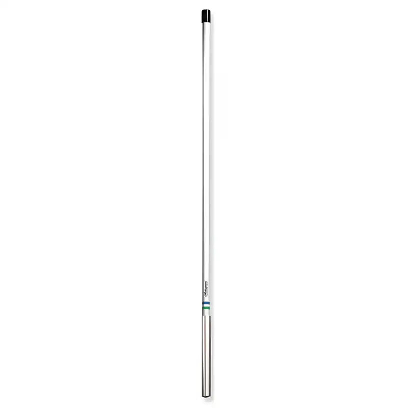 Silver metal pole with black cap for 396-1-AIS Shakespeare AIS antenna mount