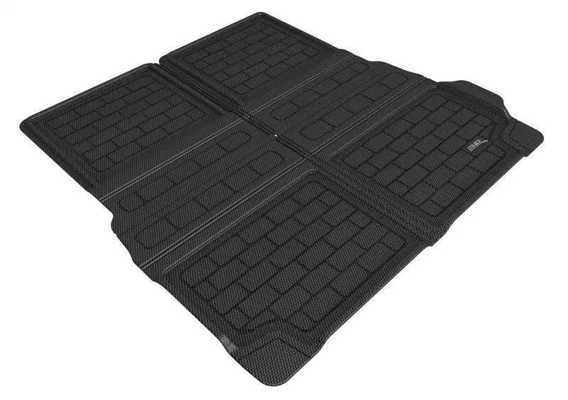 3D MAXpider 19-21 BMW X7 (G07) Behind 2nd Row Kagu Cross Fold Cargo Liner - Black, custom-fit, anti-skid, interior protection, carbon fiber texture, RV, Automotive, Powersports, off-road, marine, exterior, truck accessories, truck bed, rv parts, Truck & Automotive,Floor Mats, AVADA - Best Sellers