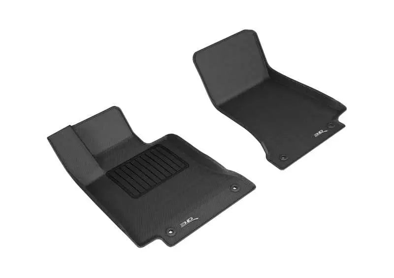 3D MAXpider 3D MAXpider 2015-2020 Mercedes Benz C-Class Sedan/Coupe W205/C205 Kagu 1st Row Floormat - Black