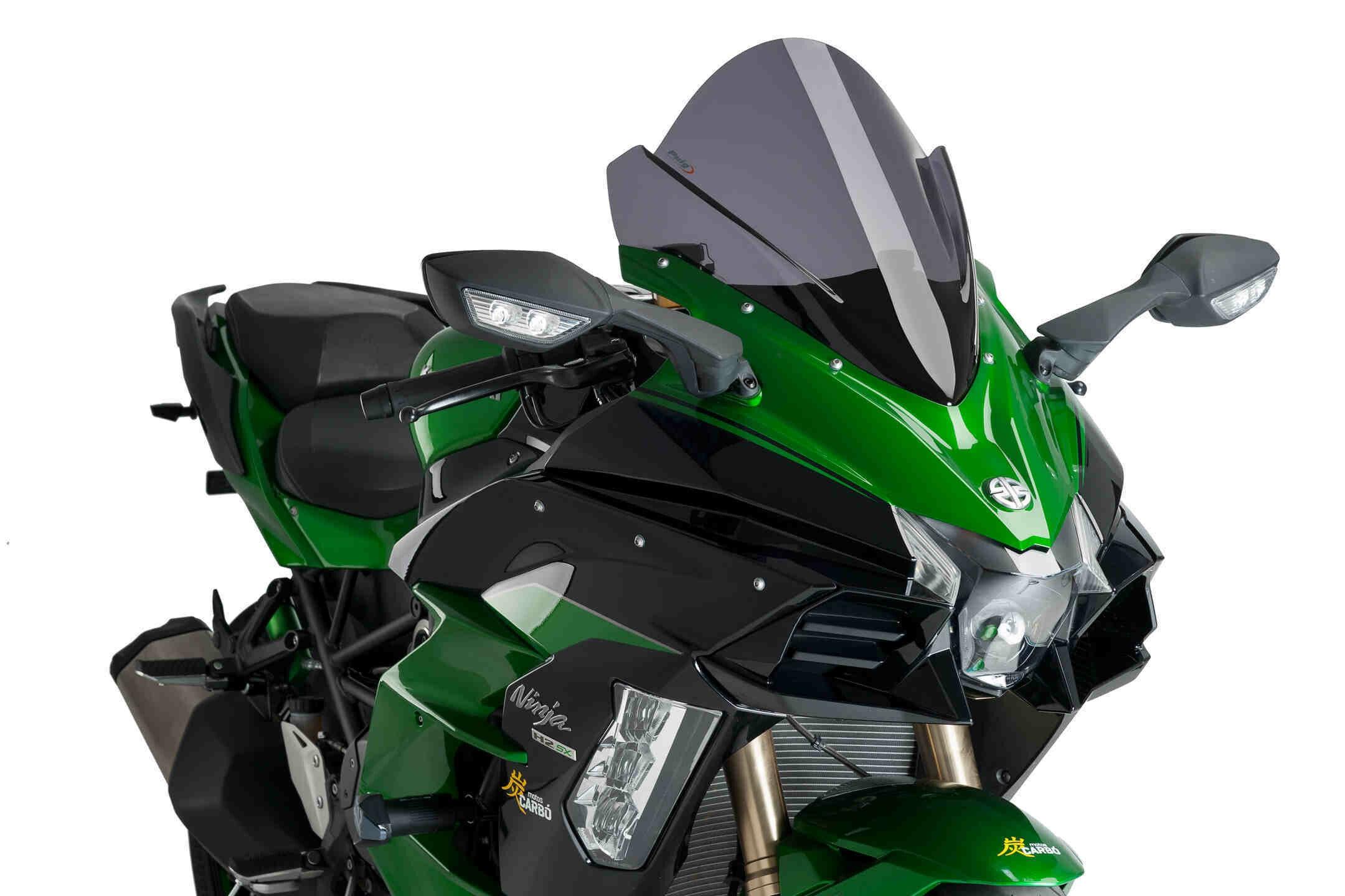 Windscreen Z-Racing Dark Smoke Kaw