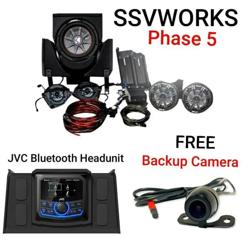 4 Speaker Plug And Play Kit With Jvc Mr1 Receiver