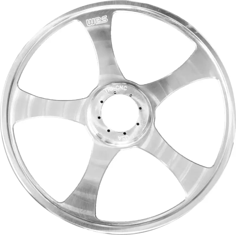 406-4001-01 5 Spoke Billet Wheel Natural 10"