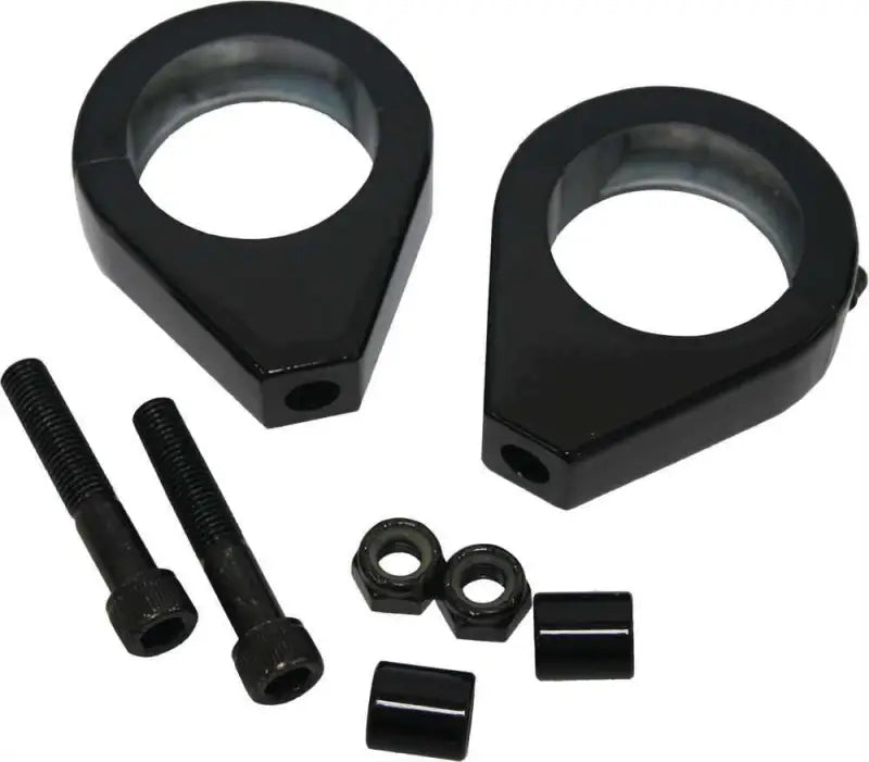 41-033BK Turnsignal Clamps 39mm Pr Black