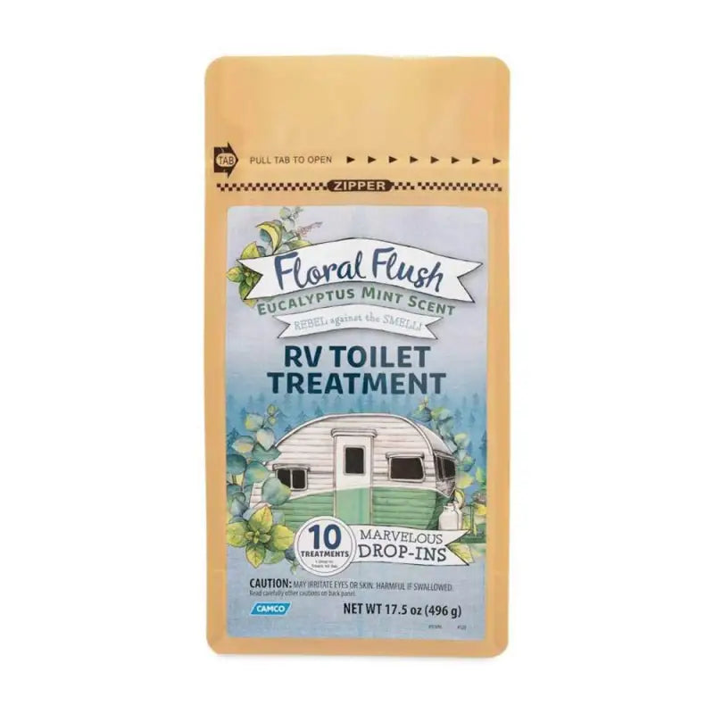 "41492 Camco Floral Flush Eucalyptus Mint Drop, RV, Automotive, Powersports, off-road, marine, exterior, truck accessories, interior, truck bed, rv parts, Plumbing, RV Sanitation Sewer Hoses waste valves holding tanks, AVADA - Best Sellers"