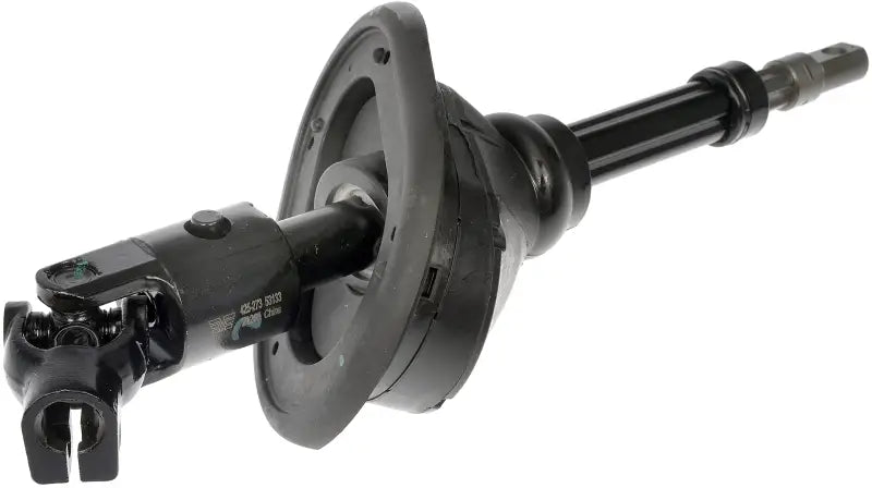Black steering shaft assembly with universal joint for Dorman 425-273 steering shaft