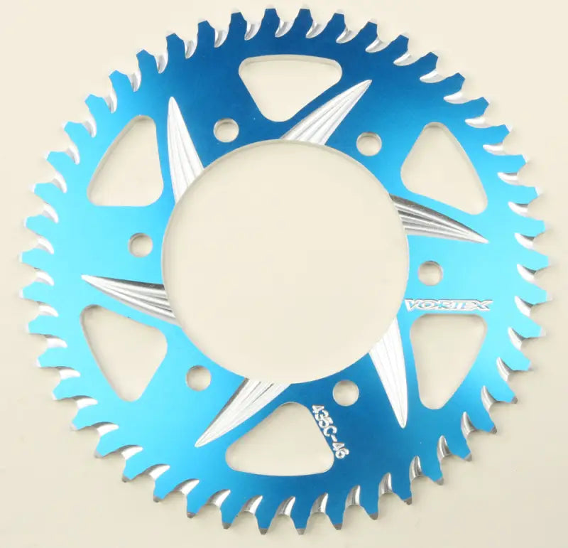 435CZB-46 Rear Cat5 Sprocket Aluminum 46t 525 Blu Kaw/Suz/Yam