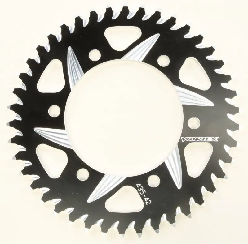 435ZK-42 Rear Cat5 Sprocket Aluminum 42t 520 Blk Kaw/Suz/Yam
