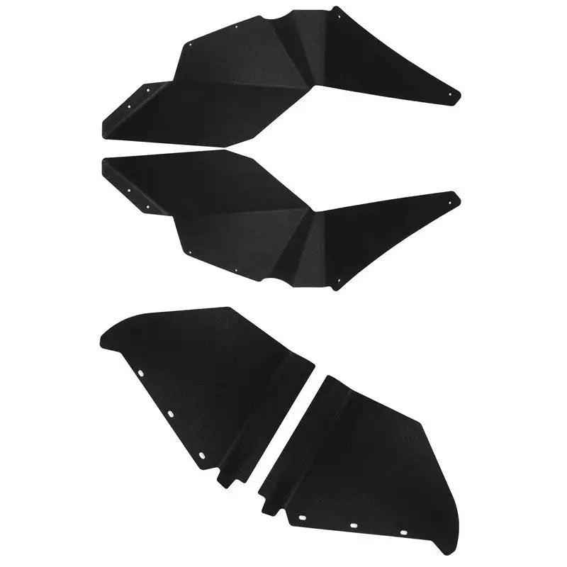 44-4600 Spike Over Fenders Set Black Pol - Body