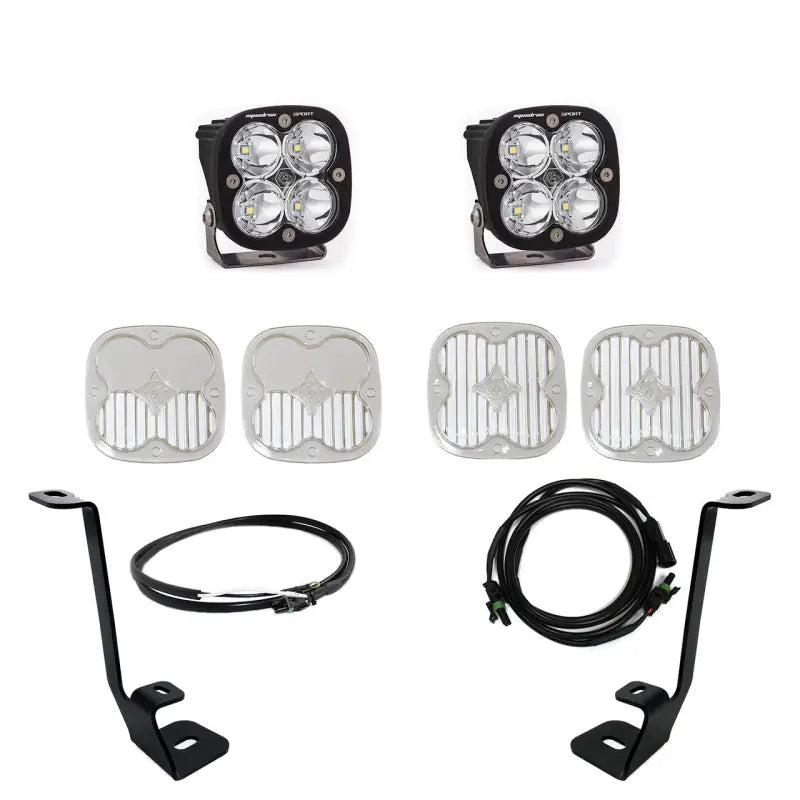 447695UP Baja Design Squadron Sport F-150 A Pillar Kit with 4x6 LED light bar