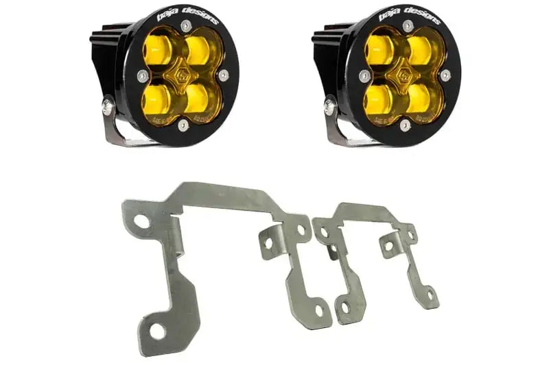 447716 Baja Design Ranger Fog Light Squadron Amber 19- - Driving/