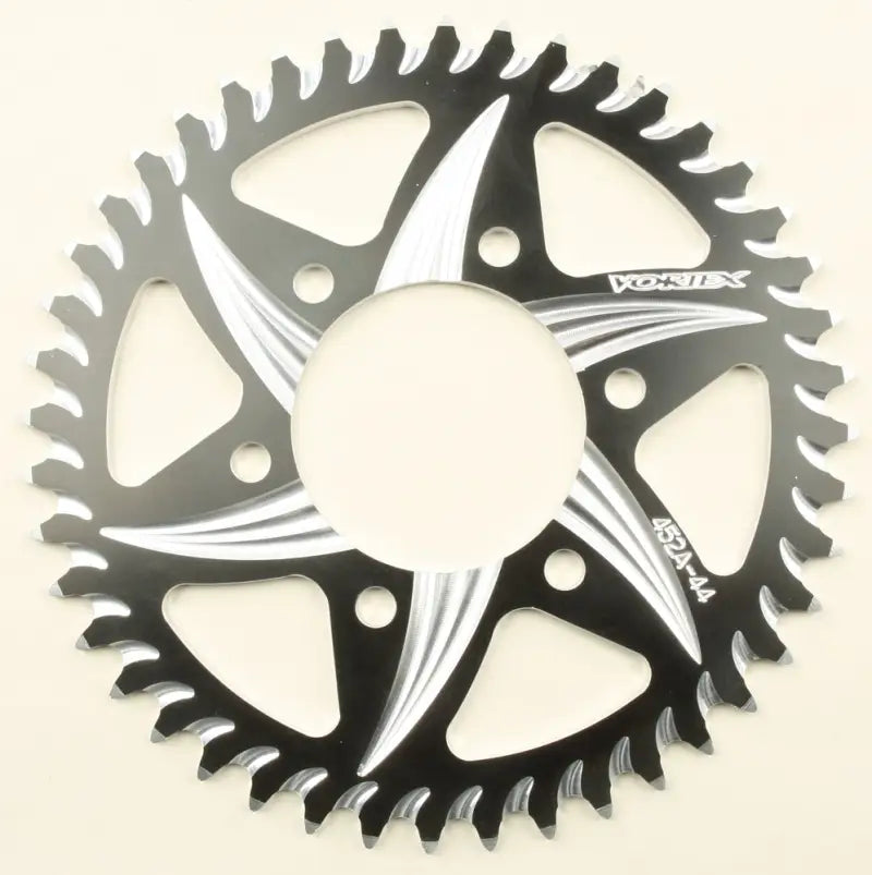 452AZK-44 Rear Cat5 Sprocket Aluminum 44t 520 Blk Kaw