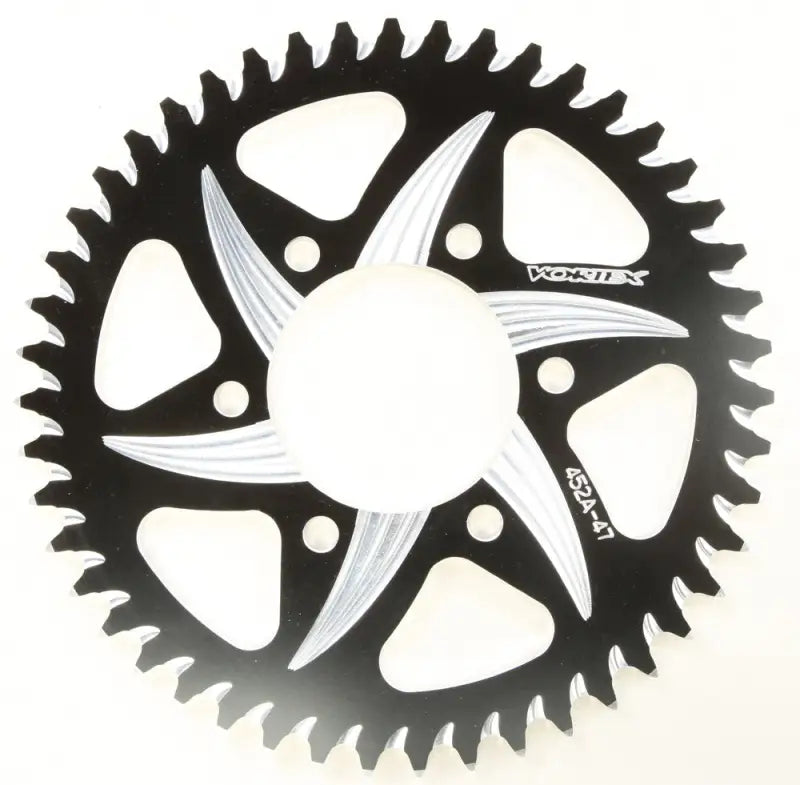 452AZK-47 Rear Cat5 Sprocket Aluminum 47t 520 Blk Kaw