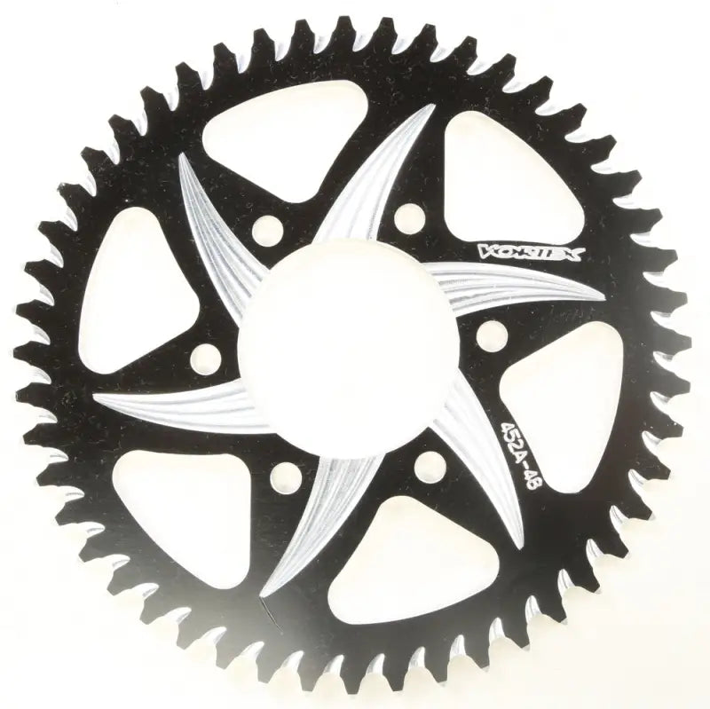 452AZK-48 Rear Cat5 Sprocket Aluminum 48t 520 Blk Kaw