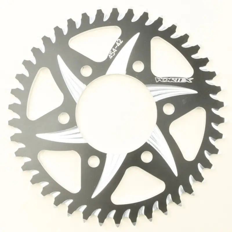454ZK-42 Rear Cat5 Sprocket Aluminum 42t 525 Blk Kaw