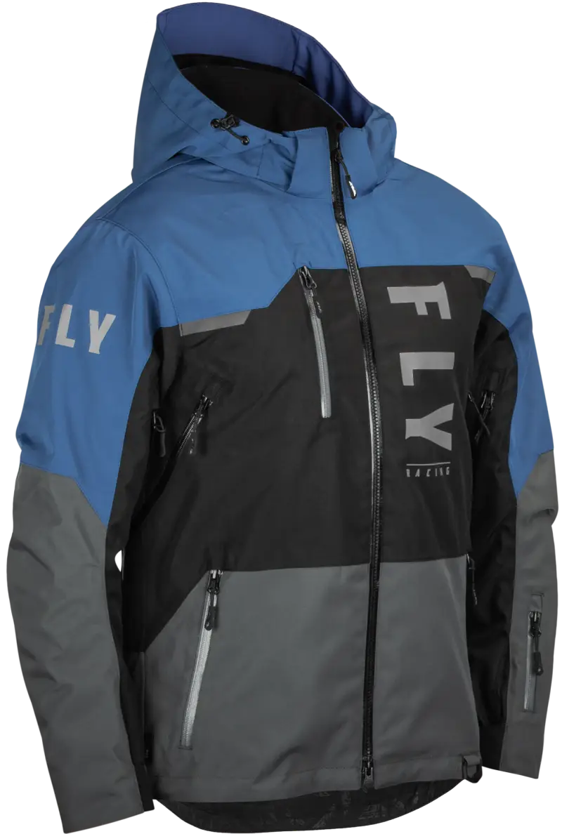 470-5202S Carbon Jacket Black/Grey/Blue Sm - (2024)