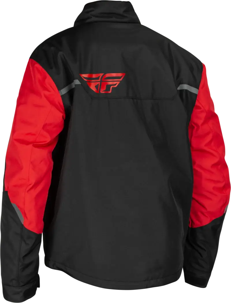 Black and red Outpost Jacket black for outdoor style and warmth