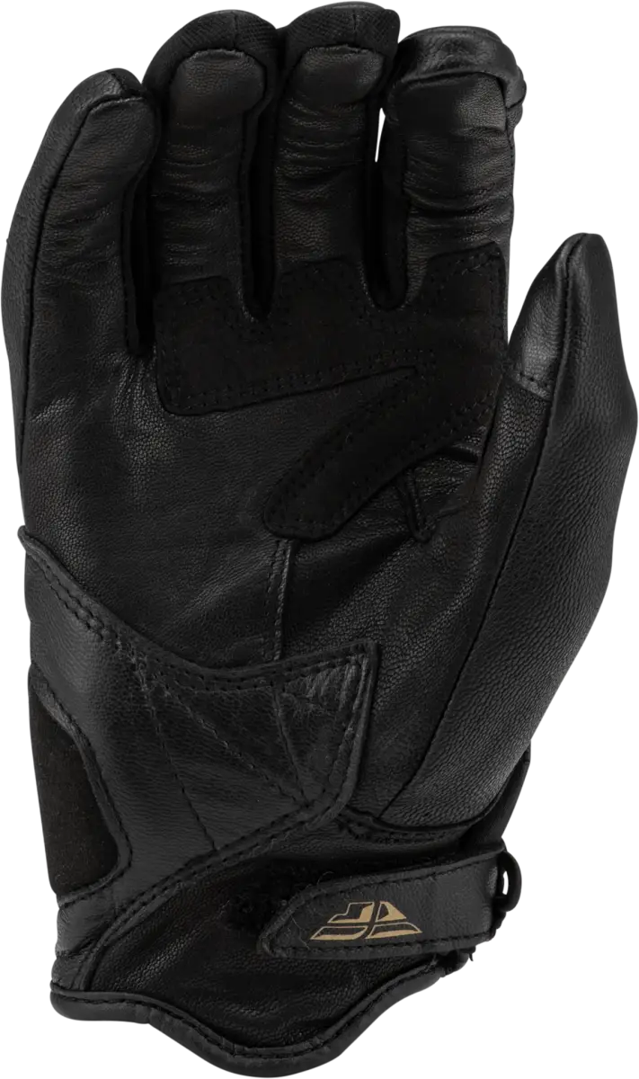 Women’s Venus Glove 476-6124S Fly Racing black leather glove for women