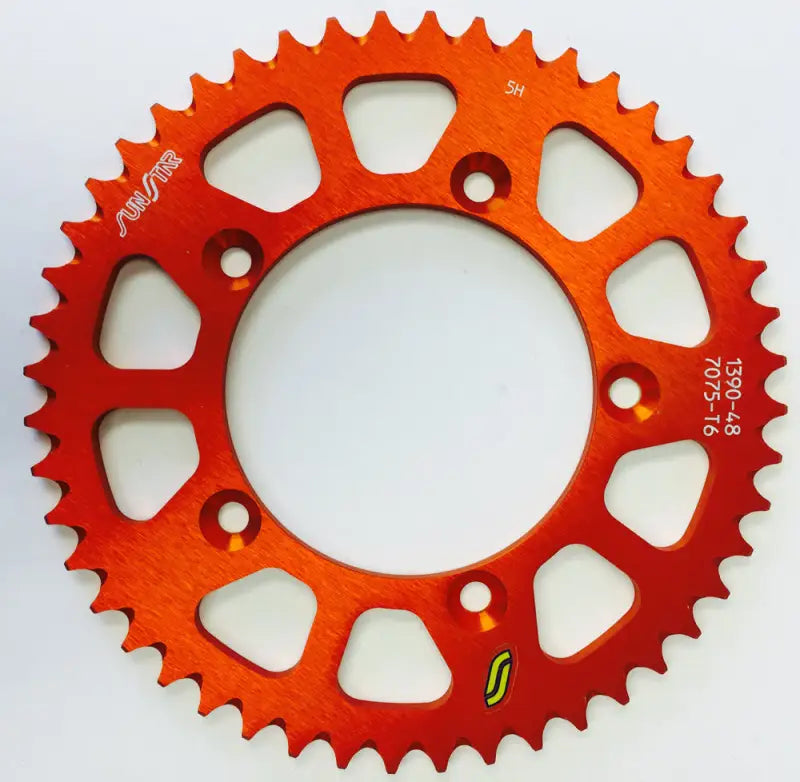 5-139048OR Rear Sprocket Aluminum 48t 420 Org Husq/Ktm