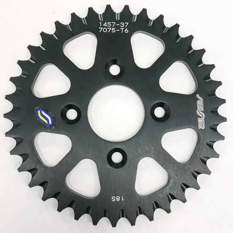 5-145737BK Rear Sprocket Aluminum 37t 420 Blk Cob