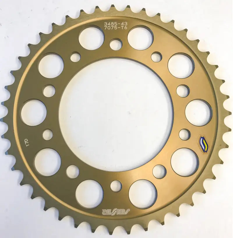 5-348543 Rear Sprocket Aluminum 43t 520 Yam