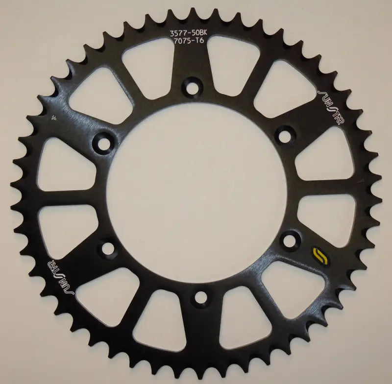 5-357752BK Rear Sprocket Aluminum 52t 520 Blk Suz