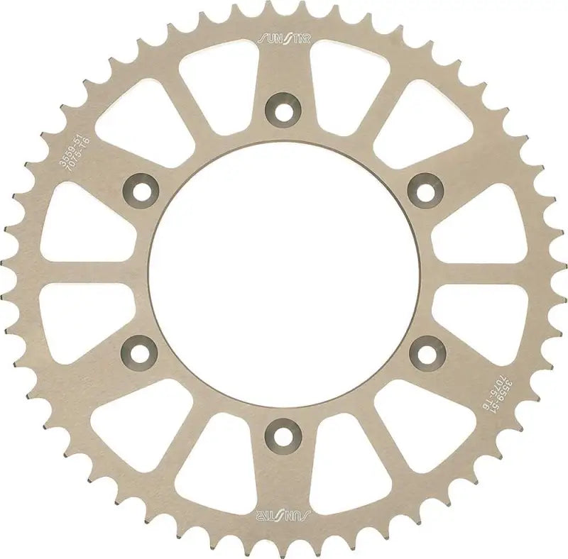 SUNSTAR 5-362649 Rear Sprocket Aluminum 49t 520 Hon