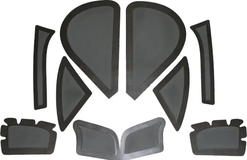 50044-VENT 9 Piece Hood Vent Kit - Cold Air Intake/Vent