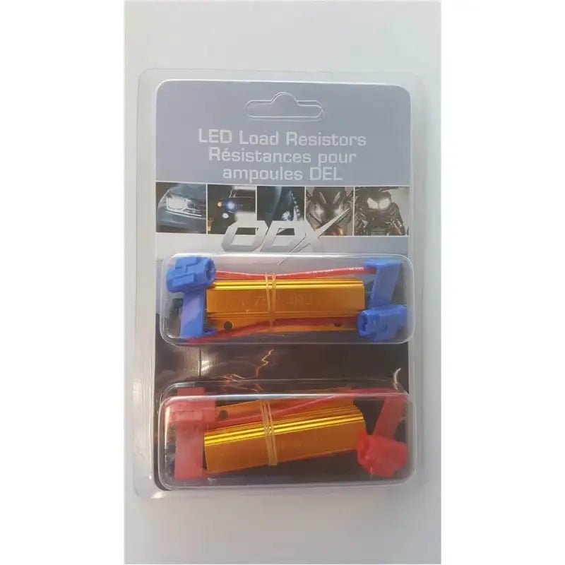 LED load resistors in packaging for 50RESIST508UNI ODX Uni 50W 8Ohms pack