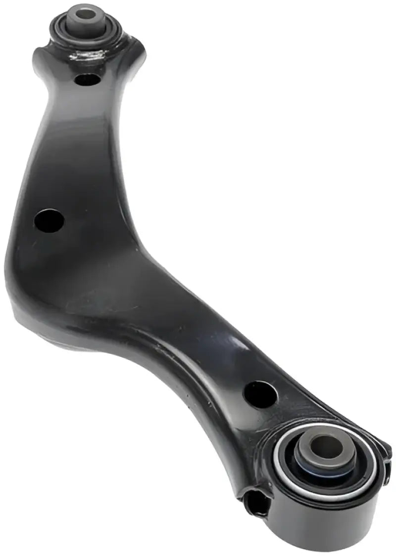 Black metal suspension control arm for 520-589 Dorman Rear Left Upper Control Arm, rear left upper position
