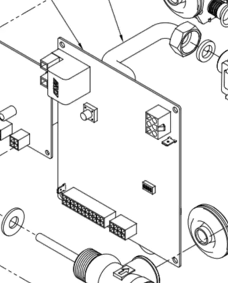 521135 Suburban Mfg Kit Mod Board Iw60 - Ignition Control Circuit