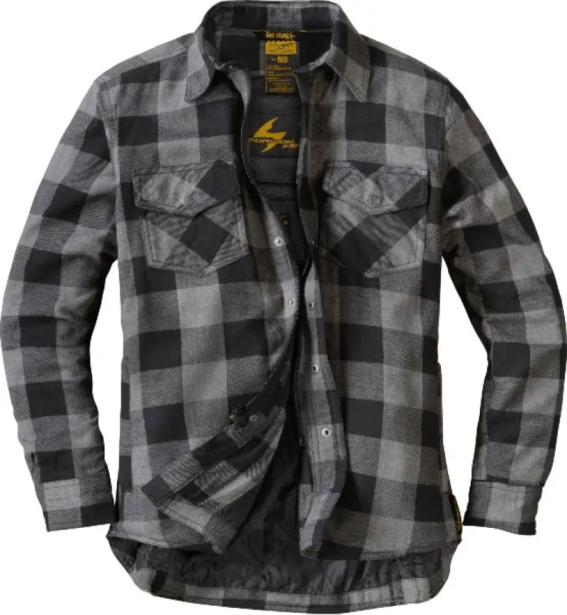 52201-6 Covert Womens Flannel Black/Grey Xl
