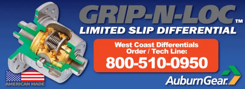Grip-N-Loc limited slip differential for Auburn Gear Ford 8.8 gear ford models