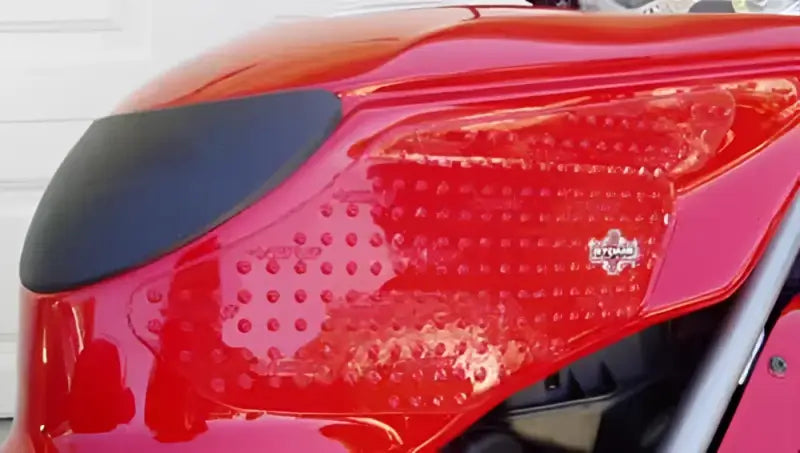STOMPGRIP Tank Pad Kit Volcano Clear for Powersports