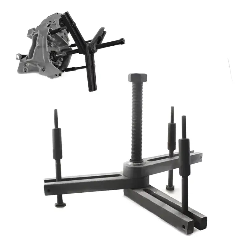 Engine case splitter tool with 561045BK Speedfx -10AN Black Swivel Coupler