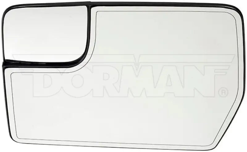 57105 Dorman Plastic Backed Mirror Glass