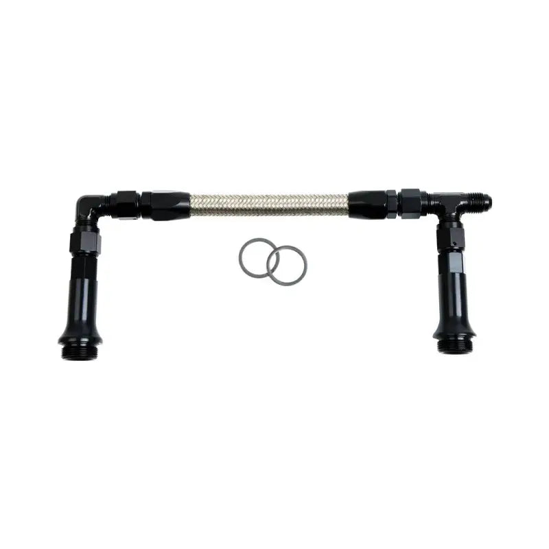 575117B Speedfx -6An Blk Dual Inlet Holley 4150 - Carburetor Fuel Line