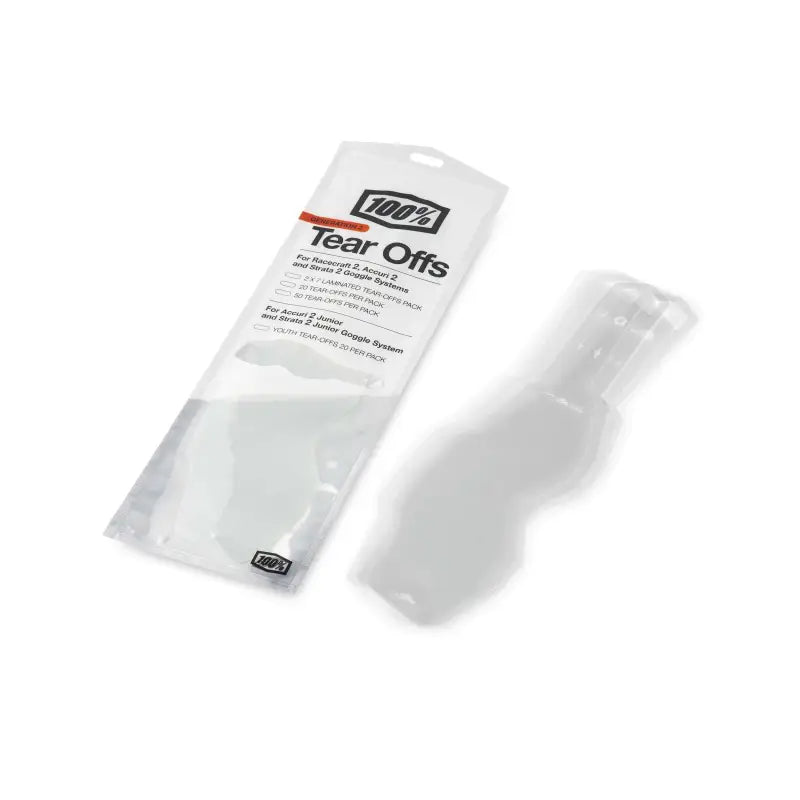 100% Ac2/St2 Junior Standard Standard Tear Offs 20 Pk