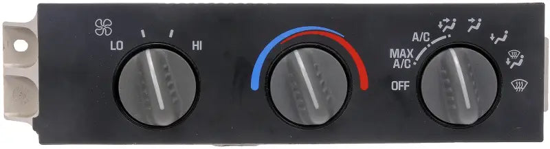 Automotive climate control panel for Dorman Climate Control system in vehicles