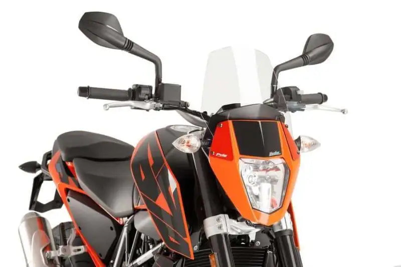 PUIG 6009W Windscreen Naked New Gen Sport Clear