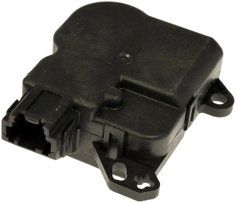 Black plastic Dorman HVAC air door actuator for HVAC air door replacement