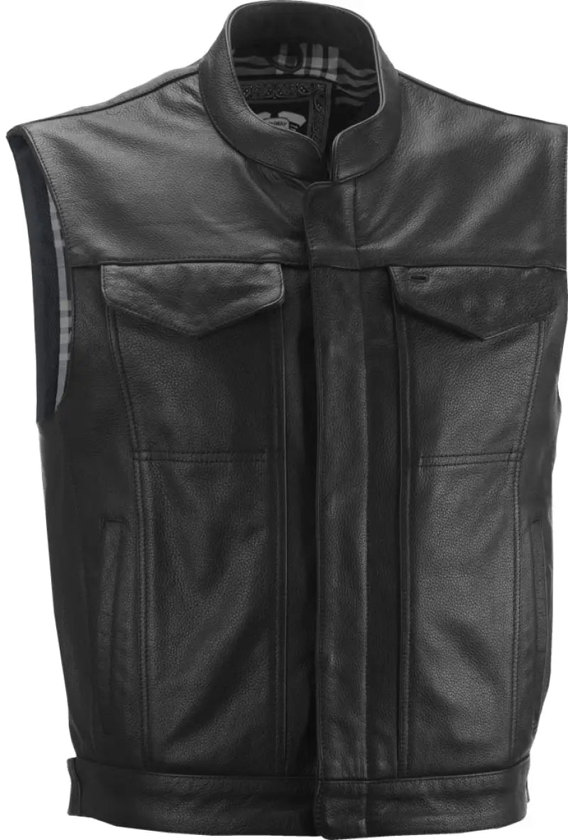 #6049 489-1071~2 Magnum Vest Black Sm