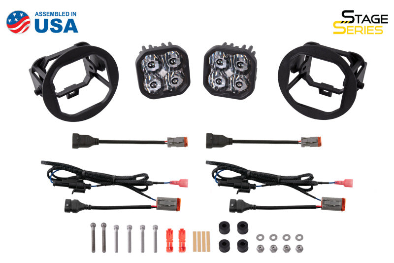 Diode Dynamics SS3 Sport Type FT Kit - White SAE Fog - DD6230