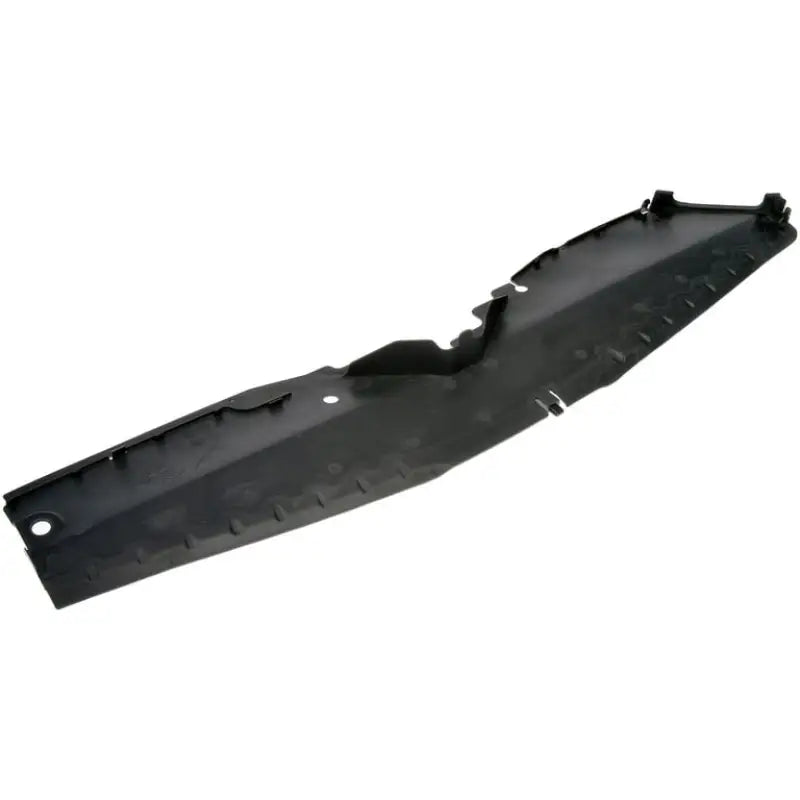 Black plastic undercarriage shield for Dorman Air Deflector replacement, durable air deflector