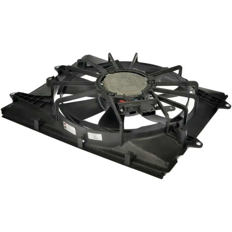 Black plastic radiator fan assembly for Dorman Radiator Fan Assembly car repair