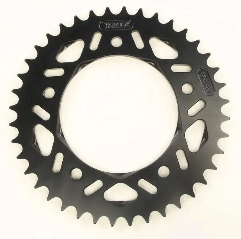 654K-40 Rear F5 Sprocket Aluminum 40t 525 Blk Hc Yam