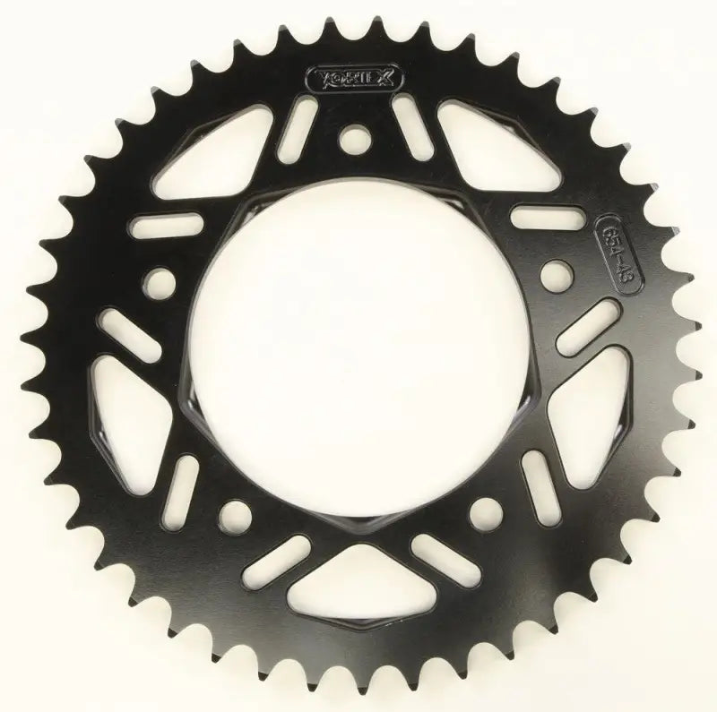 654K43 Vortex Rear F5 Sprocket Aluminum 43T-525 Blk Hc Yam - RV and Auto Parts