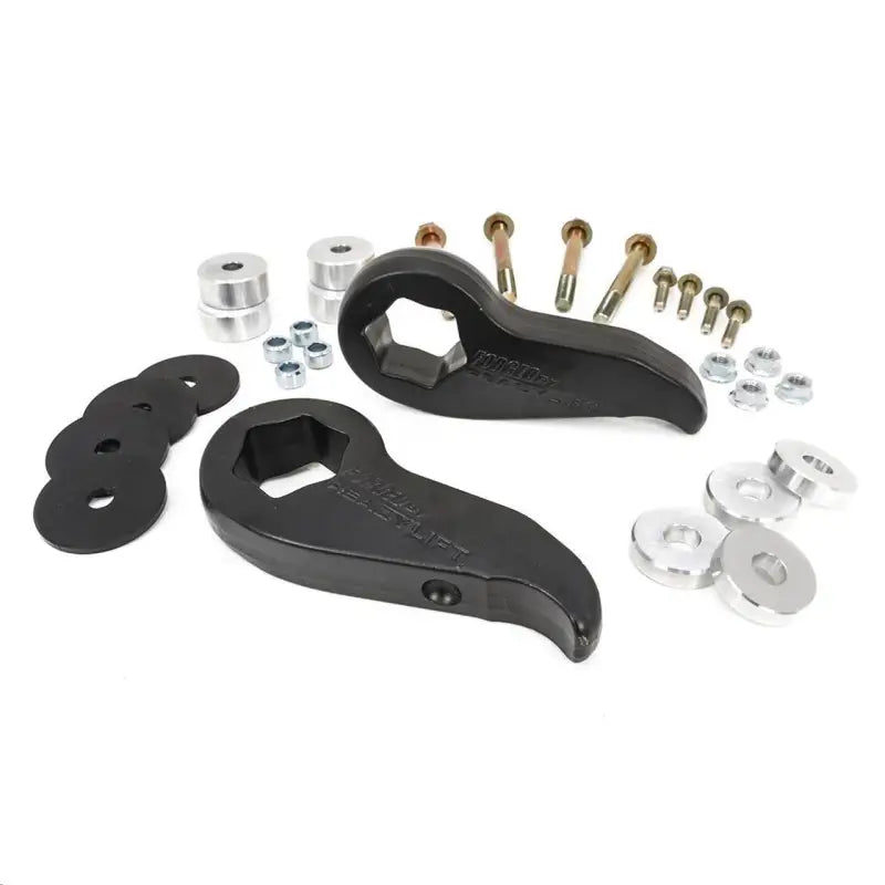 66-3020 Readylift 2020 GM 2500/3500HD 2.0' Leveling Kit with components for a 2.0-inch lift, specifically designed for 2020 GM 2500/3500HD trucks. Enhances truck's stance, RV, Automotive, Powersports, off-road, marine, exterior, truck accessories, interior, truck bed, RV parts, AVADA - Best Sellers, Must Haves