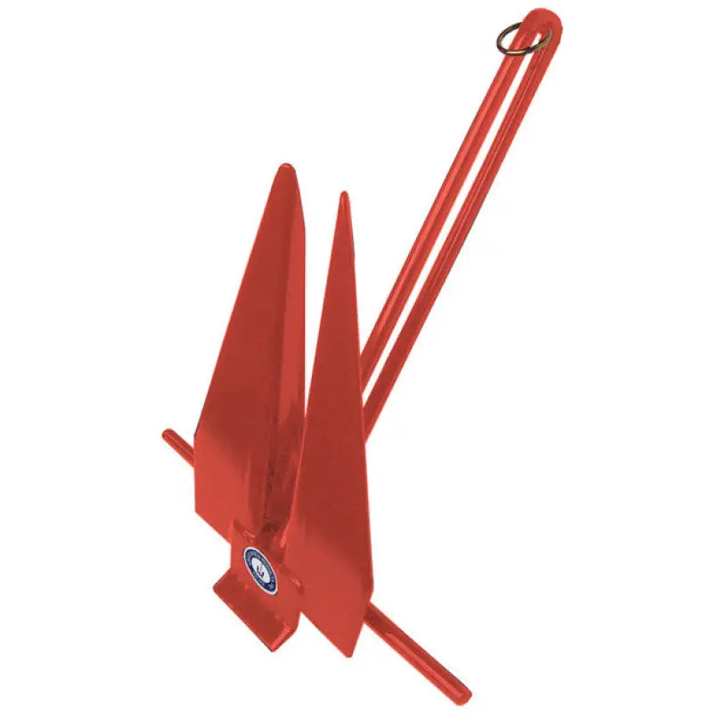 669-11-RD Greenfield Fluke Slip Ring 11Lb Red - Boat Anchor