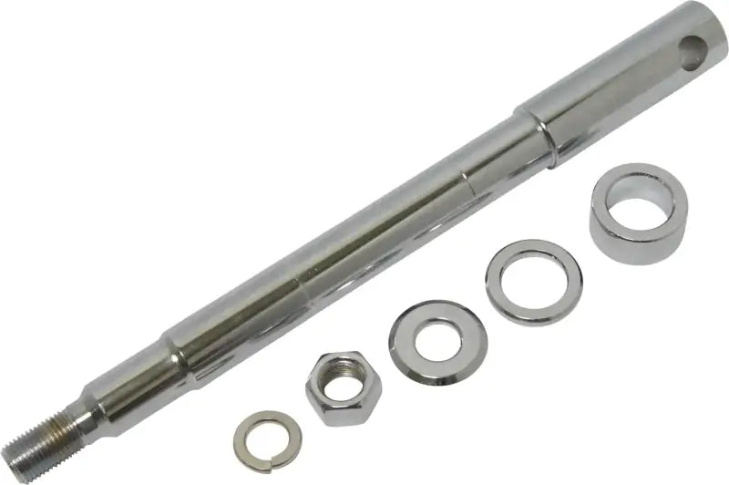 68-627 Chrome Front Axle Kit Xl 88 99 Fxd 91 99 Fxr 87 94